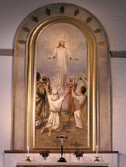 johan krouthen Karna kyrka, Malmslatt. Diocese of Linkoping oil painting picture